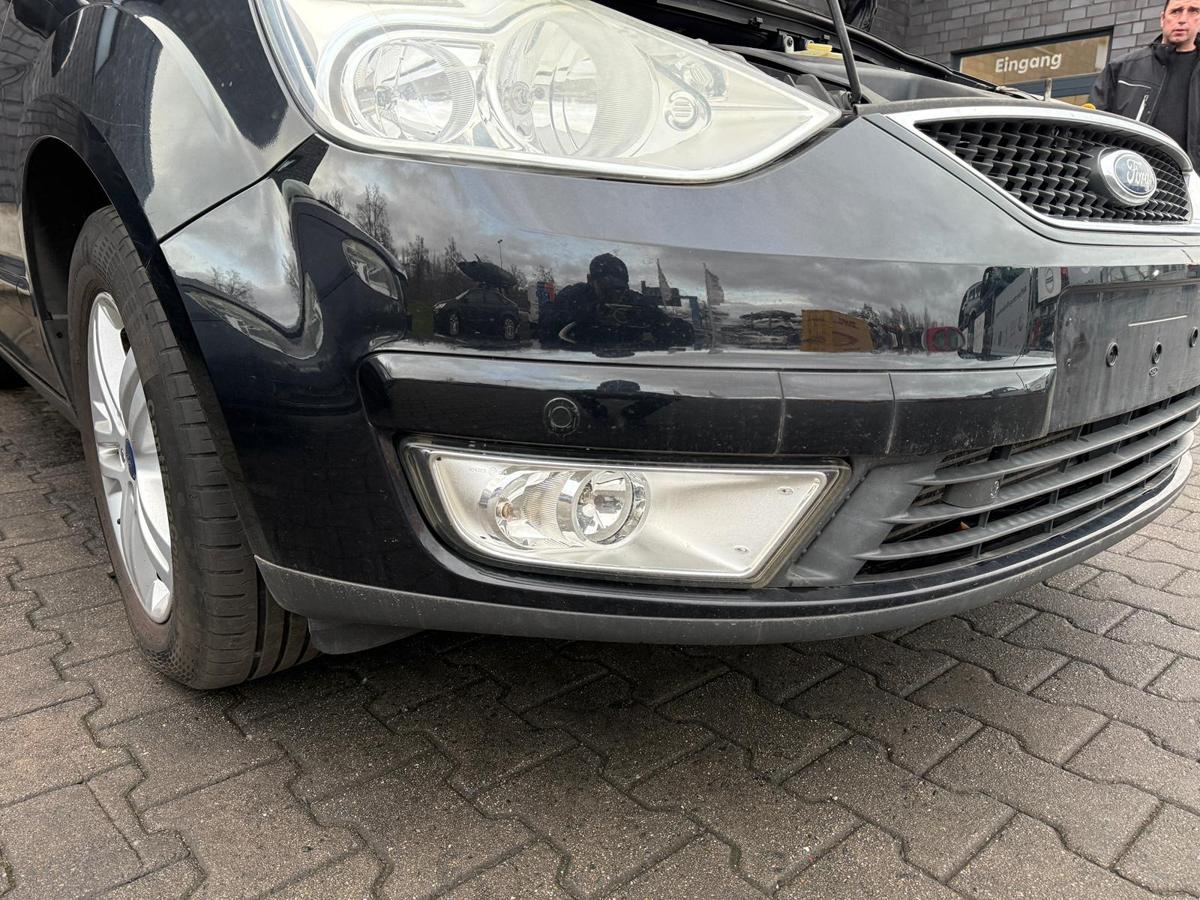 Ford Galaxy 2 WA6 original Sto&szlig;stange Sto&szlig;f&auml;nger vorn Panther Schwarz BJ09
